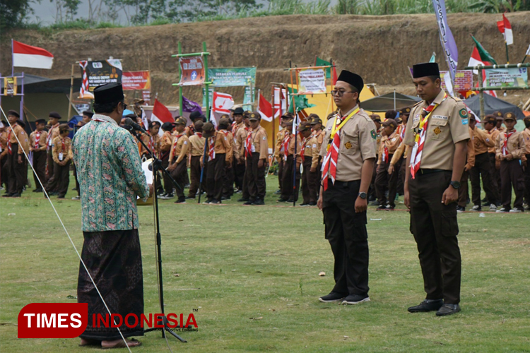 Kemah Santri MWC NU Tajinan, Gembleng Tunas Muda Berjiwa Santri Kesatria