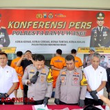 Jaringan Narkoba Madura Dibekuk Polresta Banyuwangi, Sabu 1,1 Kilogram Diamankan