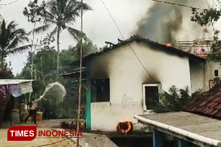 Rumah Pengolahan Tahu Tuna di Pacitan Ludes Dilalap Api