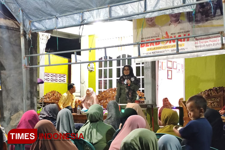 Kampanye di 100 Titik, Neni Moerneini Optimisis Menang di Pilkada Bontang