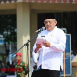 Pimpin Upacara Hari Santri Nasional 2024, Ini Pesan Pj Bupati Ponorogo