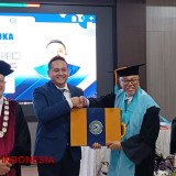 Hendro Puspito Raih Gelar Doktoral PSDM Unair Surabaya dengan Predikat Cumlaude