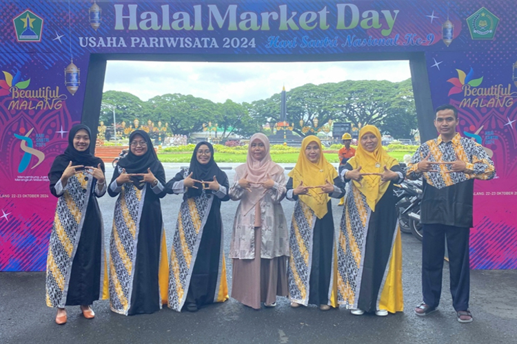 Disporapar Kota Malang Gandeng Halal Center UIN Malang dalam Halal Market Day 2024