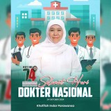 Hari Dokter Nasional, Khofifah Tegaskan Refleksi Wujudkan Cita-Cita Kesehatan untuk Semua