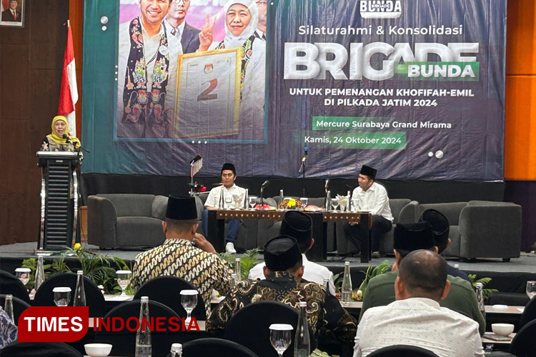 Brigade Bunda Siap Sumbang 1 Juta Suara Dukung Khofifah-Emil Lanjutkan Kepemimpinan 