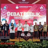 KPU Kabupaten Kediri Gelar Debat Publik Perdana Paslon Bupati dan Wakil Bupati Kediri