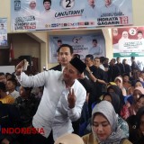 Kampanye Pilkada 2024 di Nawangan Pacitan, Paslon Aji-Gagarin Dapat Restu Presiden Prabowo