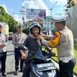 Disiplinkan Pengendara Nakal, Satlantas Polresta Banyuwangi Lakukan ini