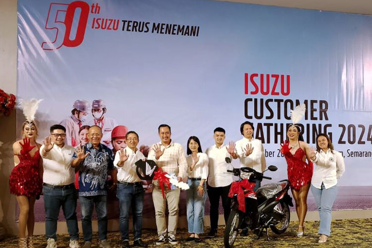 Market Share Meningkat, Isuzu Rayakan Tahun Emas di 50 Titik se-Indonesia