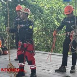 Latihan Bersama di Agro Blimbing, BPBD Kota Blitar Tingkatkan Kapasitas Penanggulangan Bencana