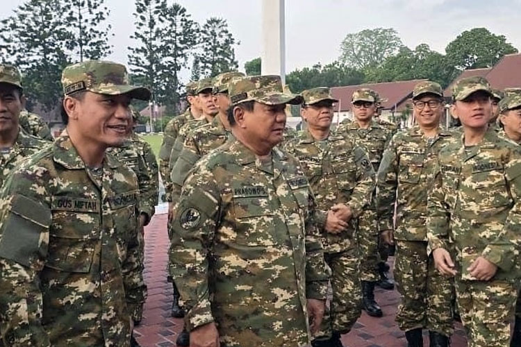 Saat di Akmil, Prabowo: Saya Bertekad Melindungi Bangsa