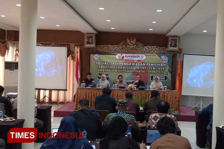 Bawaslu Bantul Gelar Sosialisasi Penguatan Pengawasan Pilkada Bantul 2024