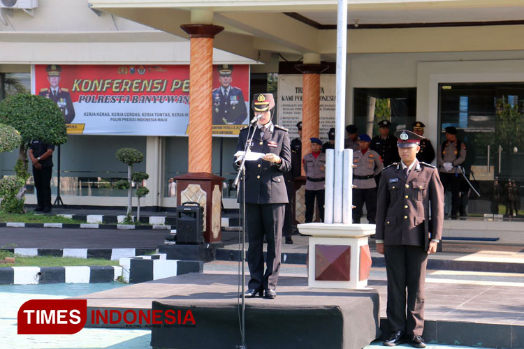 Kobarkan Semangat Sumpah Pemuda, Polresta Banyuwang Ajak Generasi Muda Cinta Tanah Air