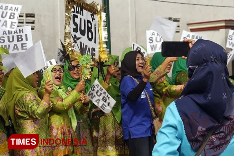 Agamis dan Dermawan, Jadi Alasan Ibu-ibu Muslimat Pilih WarSa di Pilkada Jombang