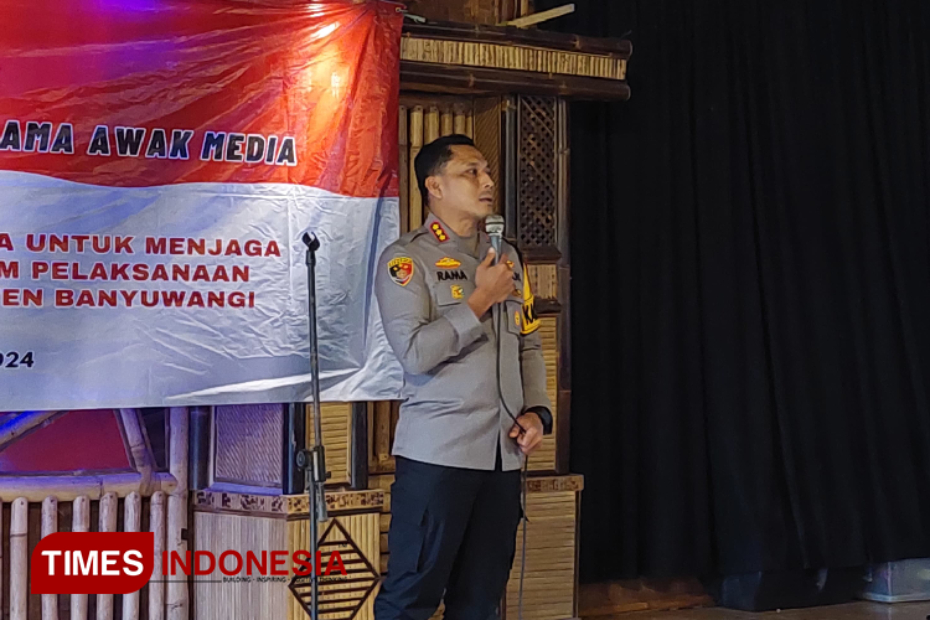 Langkah Jitu, Polresta Banyuwangi dan Ratusan Media Bersinergi Ciptakan Pilkada Damai