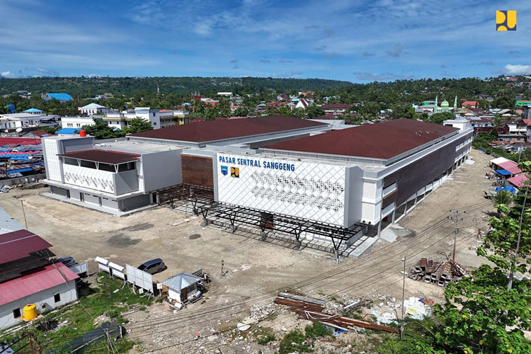 Kementerian PU Tuntaskan Pembangunan Pasar Sanggeng Sebagai Pusat Perdagangan Rakyat di Manokwari