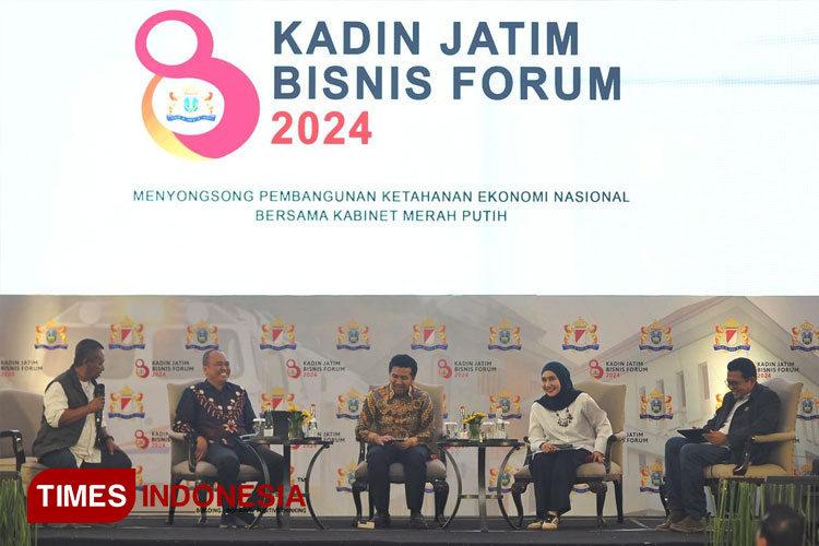 Songsong Ketahanan Ekonomi bersama Kabinet Merah Putih, Kadin Jatim Gelar Forum Bisnis 2024