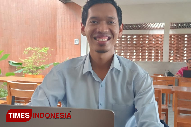 Ketua Karang Taruna Kabupaten Bantul Masduki Rahmad (Foto: Edis / TIMES Indonesia)
