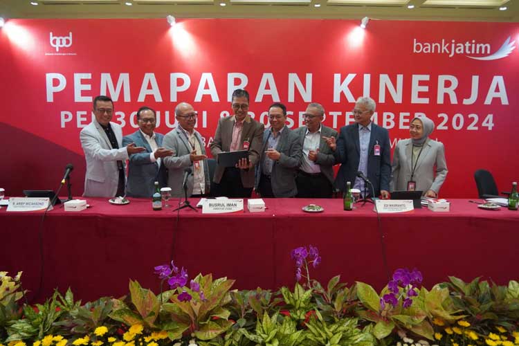 Catat Kinerja Positif, Penyaluran Kredit Bank Jatim Tumbuh 20,13 Persen