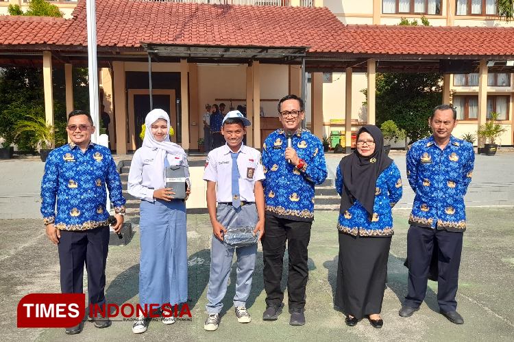 Samsat Majalengka Sosialisasi Program Pemutihan Pajak Kendaraan Bermotor di Sekolah