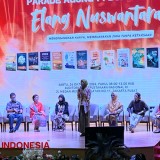 Elang Nuswantara Luncurkan 14 Buku di Perpusnas RI Jakarta