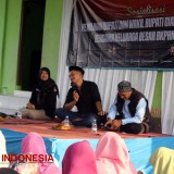 KPU Cianjur Gelar Sosialisasi Pemilihan Bupati dan Wakil Bupati Bersama DPD BKPRMI