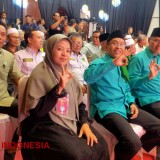 Muhsin-Junaidi Semangat Mengikuti Debat Terbuka Perdana pada Pilkada Lombok Utara 2024