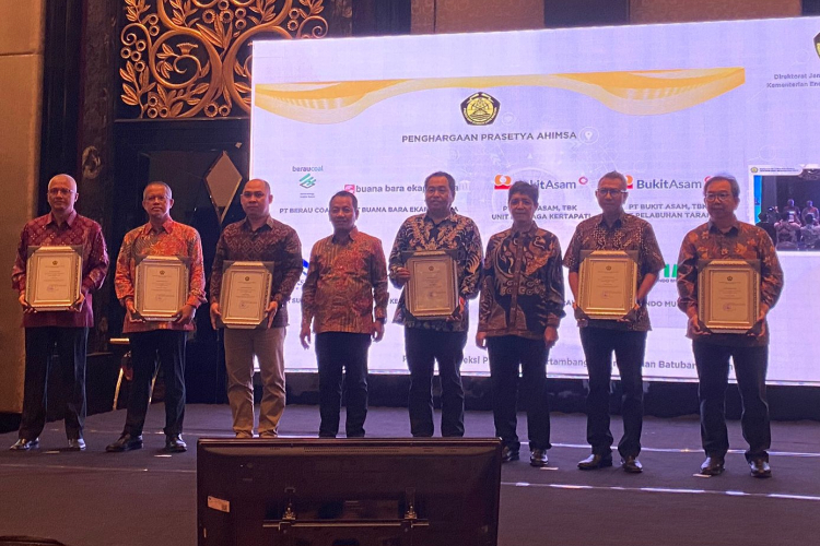 KETERANGAN FOTOPT Bumi Suksesindo (PT BSI) menyabet penghargaan Prasetya Ahimsa dari Kementerian Energi dan Sumber Daya Mineral (ESDM). (Foto : Dokumentasi TIMES Indonesia)