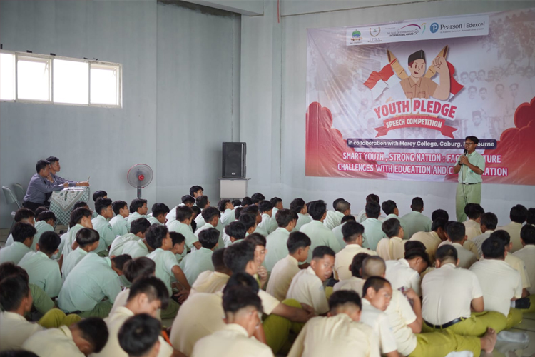 Peringati Sumpah Pemuda, IIS SMP Progressive Bumi Shalawat Sidoarjo Gelar Dua Event Internasional