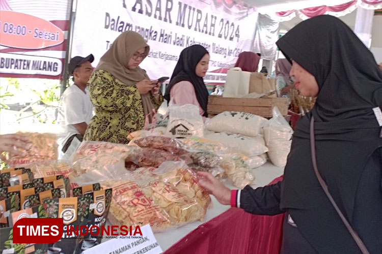 Pasar Murah Disperindag Kabupaten Malang Ditambahi Voucher