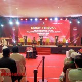 Debat Perdana Antar Paslon Bupati dan Wakil pada Pilkada Lombok Utara Berjalan Lancar dan Seru