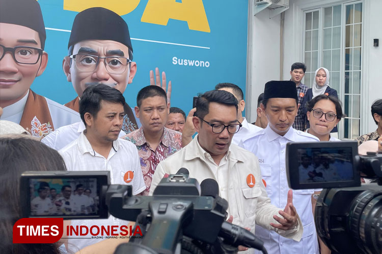 Usai Ketemu Jokowi, Ridwan Kamil: Hasil Survei Tak Menentukan Nasib Kami