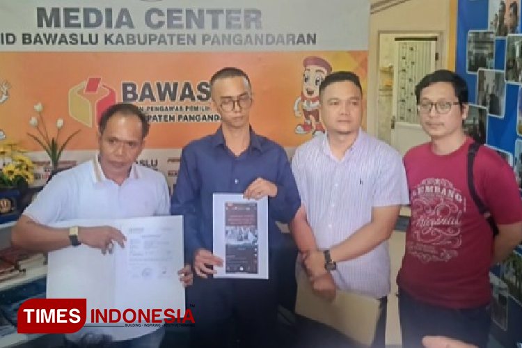 Keluarga Cabup Pangandaran Nomor 01 Laporkan Pencemaran Nama Baik