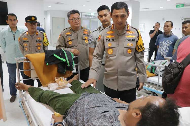 Usai Diamuk Massa, Supir Truk Tabrak Pengendara di Tangerang Jalani Perawatan Medis