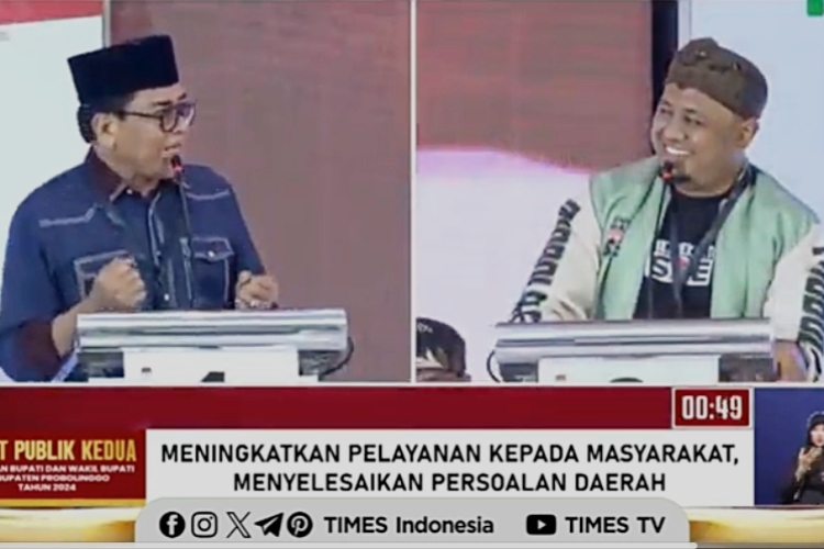 Debat Kandidat Pilkada Kabupaten Probolinggo. (Foto: ist)