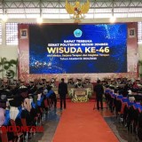 Polije Gelar Prosesi Wisuda ke-46 untuk 1.514 Wisudawan selama Dua Hari