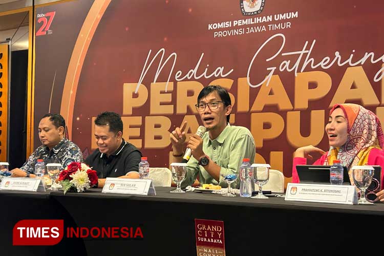 KPU Jatim Menjamin Independensi Panelis Debat Publik Kedua Pilgub Jatim 2024