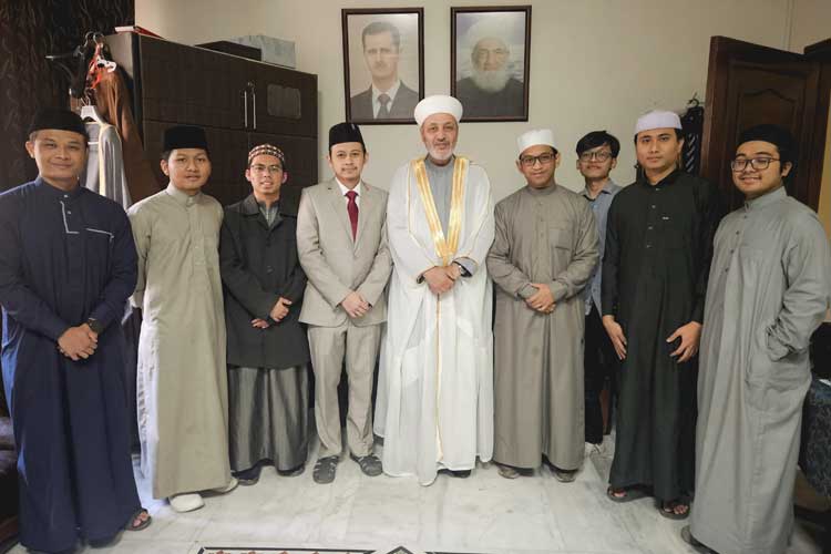 PCINU Suriah Peringati Hari Santri Bersama Syekh Dr. Abdussalam Rojih