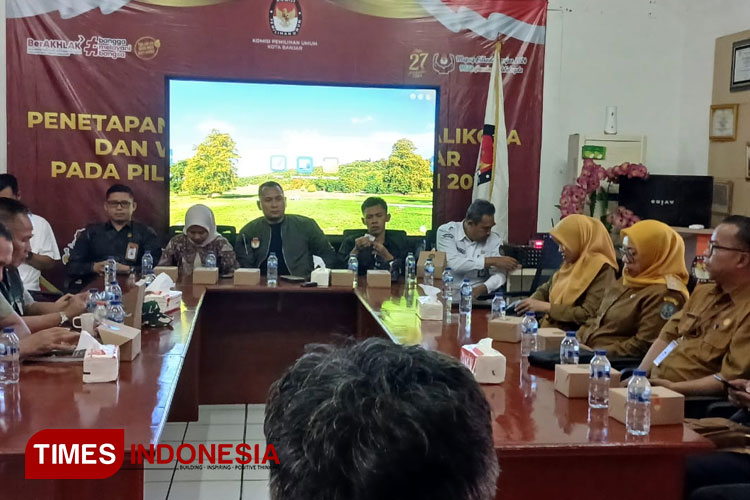 KPU Kota Banjar Larang Pendukung Bawa Atribut Kampanye di Debat Paslon Wali Kota Besok