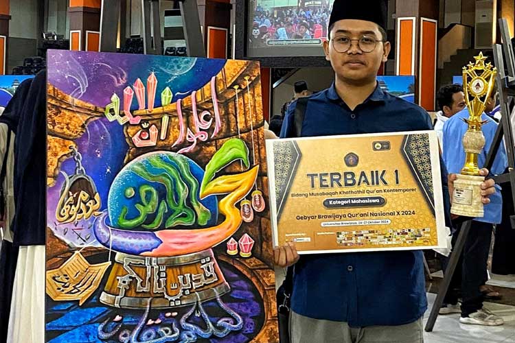 Mahasiswa UIN Malang Sabet Medali Emas dalam Gebyar Brawijaya Qur'ani X 2024