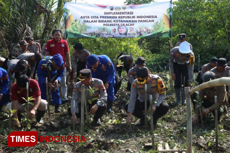 Dukung Asta Cita Presiden, Ini yg Dilakukan Polresta Cilacap