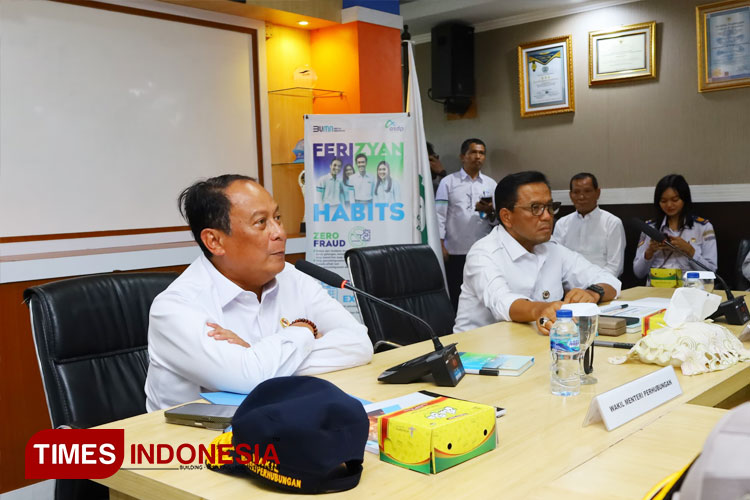 Wamenhub Suntana Pastikan Pelabuhan Ketapang Banyuwangi Siap Sambut Libur Nataru