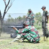 Tingkatkan Kemampuan Prajurit, Kodim Ponorogo Gelar Latihan Menembak