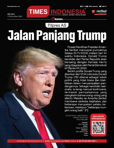 	Edisi Selasa, 5 November 2024: E-Koran, Bacaan Positif Masyarakat 5.0