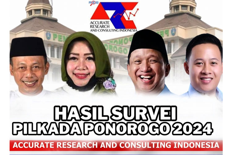 Jelang Debat Kedua Pilkada 2024 Ponorogo, Survei ARCI: Elektabilitas RILIS Capai 70,2 Persen