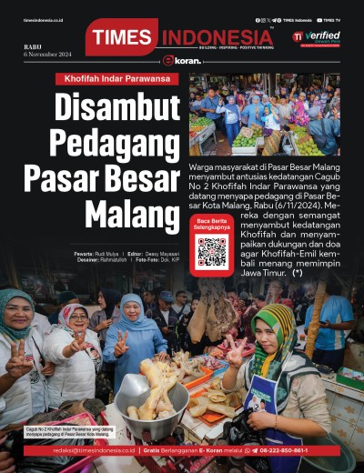 Edisi Rabu, 6 November 2024: E-Koran, Bacaan Positif Masyarakat 5.0