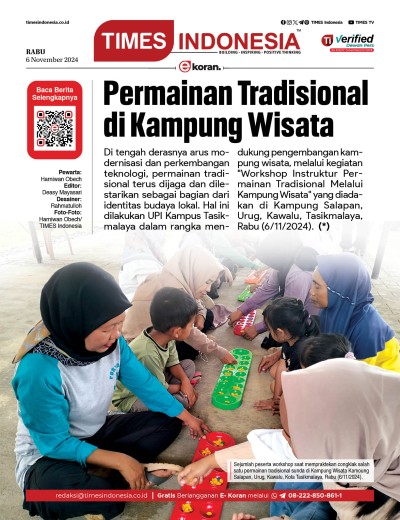 Edisi Rabu, 6 November 2024: E-Koran, Bacaan Positif Masyarakat 5.0