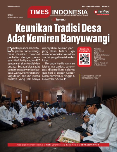 Edisi Rabu, 6 November 2024: E-Koran, Bacaan Positif Masyarakat 5.0