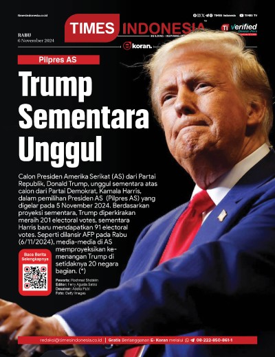 Edisi Rabu, 6 November 2024: E-Koran, Bacaan Positif Masyarakat 5.0