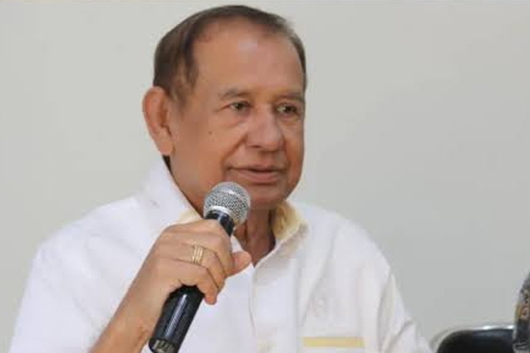 Wakil Ketua DPRD Kota Cimahi sekaligus Ketua DPD Partai Golkar, Ali Hasan meninggal dunia di usia 85 tahun. Dikenal sebagai tokoh politik bersahaja dan “Bapaknya Wartawan. (Foto: Istimewa)